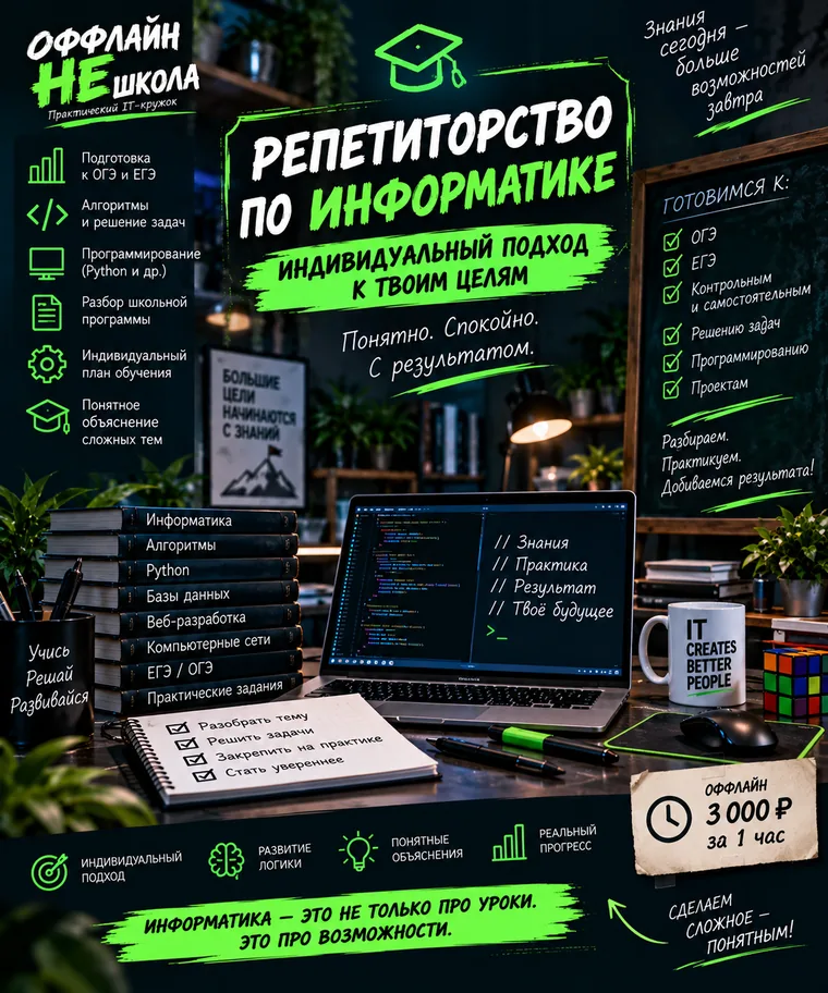 Репетиторство по информатике